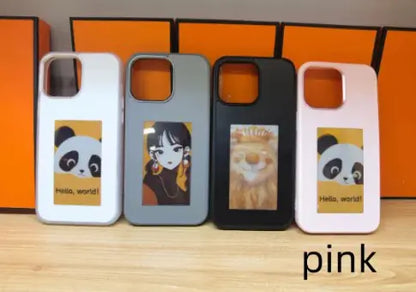 E-ink Screen Projection Phone Case