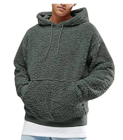 Fluffy Fleece Hooded Sweatshirts